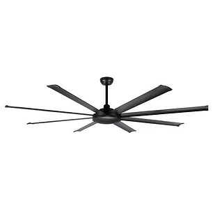 Orbegozo CF 118200 Ventilador de Techo Industrial - Potente Motor DC de Bajo Consumo - 6 Velocidades - Silencioso - Sistema de Ventilacion Reversible 