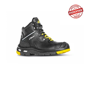 Upower Ronan S Calzado de Seguridad - Talla 43 - Aislamiento Contra Temperaturas Extremas, Piel Pull-Up, Puntera de PU, Suela Antideslizante, Plantill