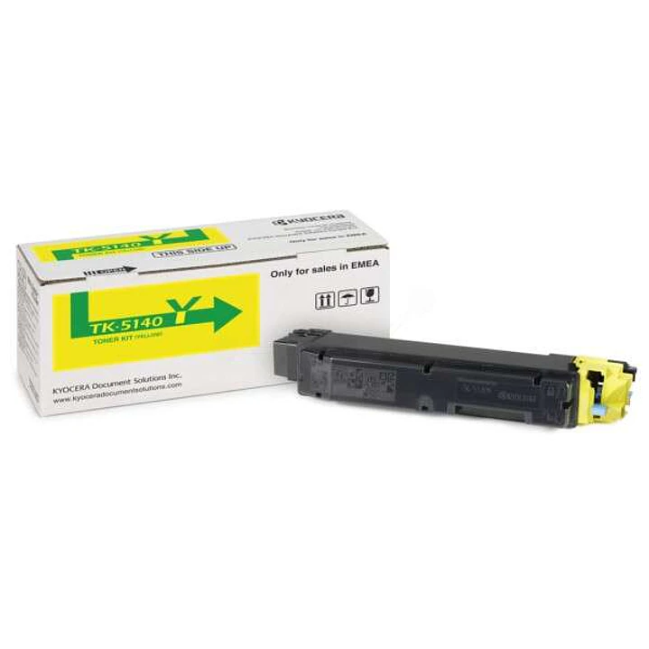 Kyocera TK5140 Amarillo Cartucho de Toner Original - 1T02NRANL0/TK5140Y 1