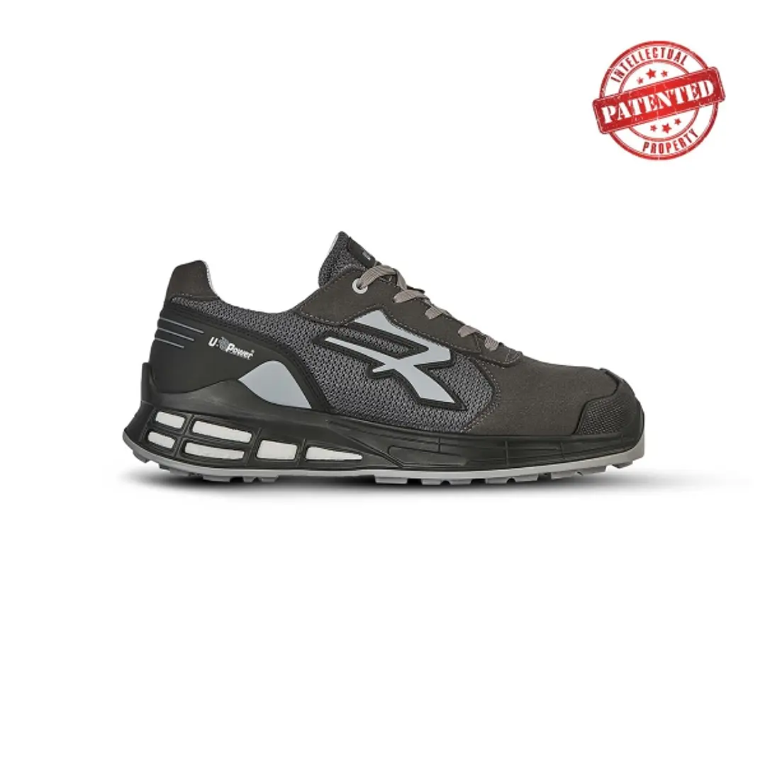 Upower Icarus S ESD Calzado de Seguridad Bajo - Talla 44 - Empeine Transpirable, Puntera AirToe Aluminium, Sistema Antiperforacion, Retorno de Energia 1