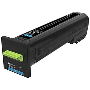 Lexmark CS820 Cyan Cartucho de Toner Original - 72K2XC0/72K2XCE