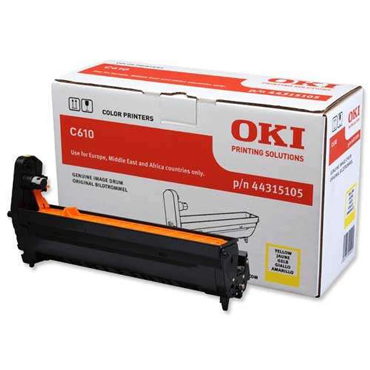 OKI C610 Amarillo Tambor de Imagen Original - 44315105 (Drum) 1