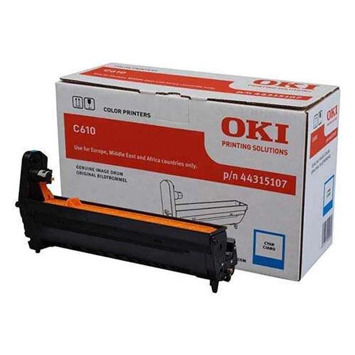 OKI C610 Cyan Tambor de Imagen Original - 44315107 (Drum) 1