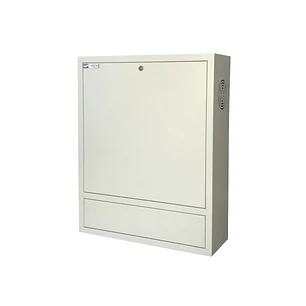 WP RWN-00602-G Armario Mural Vertical 4U - Cerradura de Seguridad con Llave Tubular - 600x150x750mm - Color Blanco