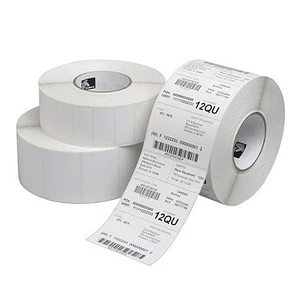 Zebra Z-Select 2000T Pack de 12 Rollos de Etiquetas Termicas Originales 75x51mm - Adhesivo Permanente - 1370 Unidades x Rollo - 800273-205