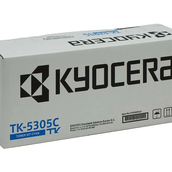 Kyocera TK5305 Cyan Cartucho de Toner Original - 1T02VMCNL0/TK5305C 1