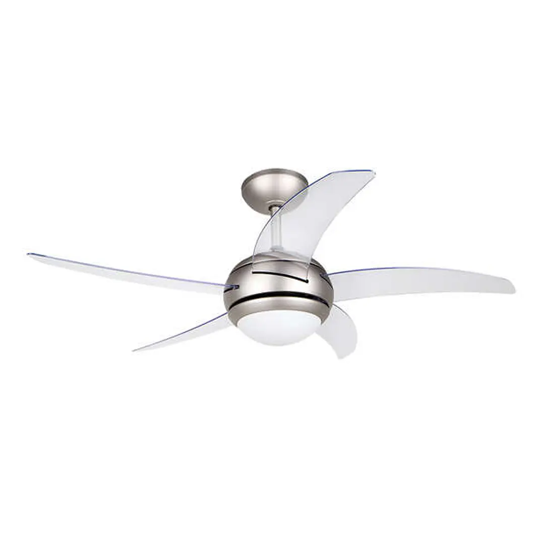 Orbegozo CP 54132 Ventilador de Techo - Silencioso y Eficiente - 5 Aspas Transparentes - 3 Velocidades - Mando a Distancia - Sistema Reversible - Ahor 1
