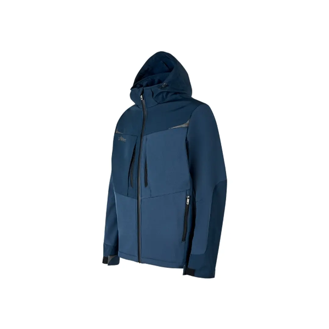 Upower Verve Chaqueta Tecnica Impermeable - Talla 4XL - Softshell Innovador, Interior Micro-Fleece con Grafeno, Capucha Desmontable, Multiples Bolsill 1