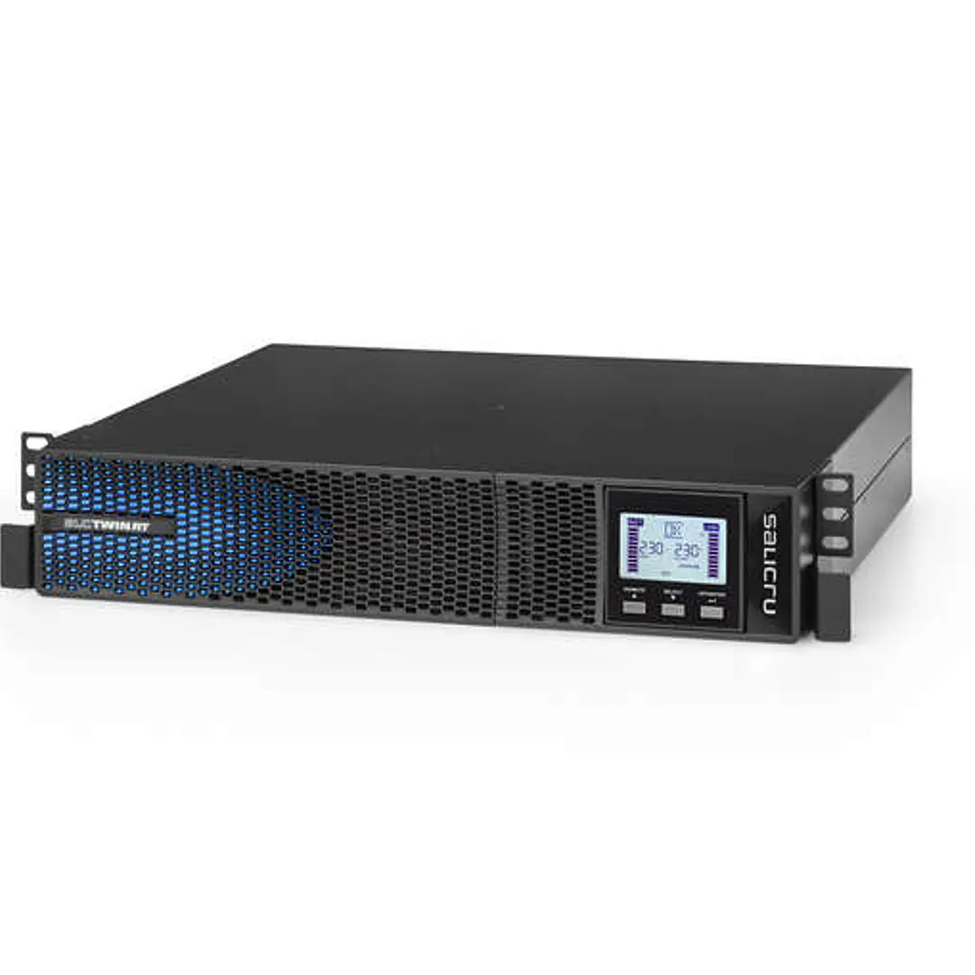 Salicru SLC-1500-TWIN RT2 LION Sistema de Alimentacion Ininterrumpida - SAI/UPS - de 1500 VA On-line Doble Conversion Torre/Rack con bateria Li-Ion 1