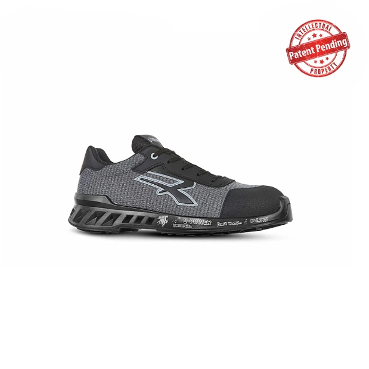 Upower Adam S ESD Calzado de Seguridad Ultraligeros - Talla 36 - Nylon Transpirable, Puntera AirToe Aluminium, Suela Antideslizante, Antiabrasion, Pro 1