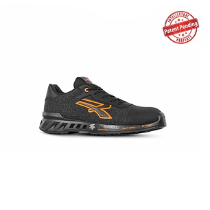 Upower Bruce S ESD Calzado de Seguridad Super Ligeros - Talla 47 - Nylon Transpirable, Proteccion Anti-Abrasion, Suela Antideslizante, Anti-Perforacio