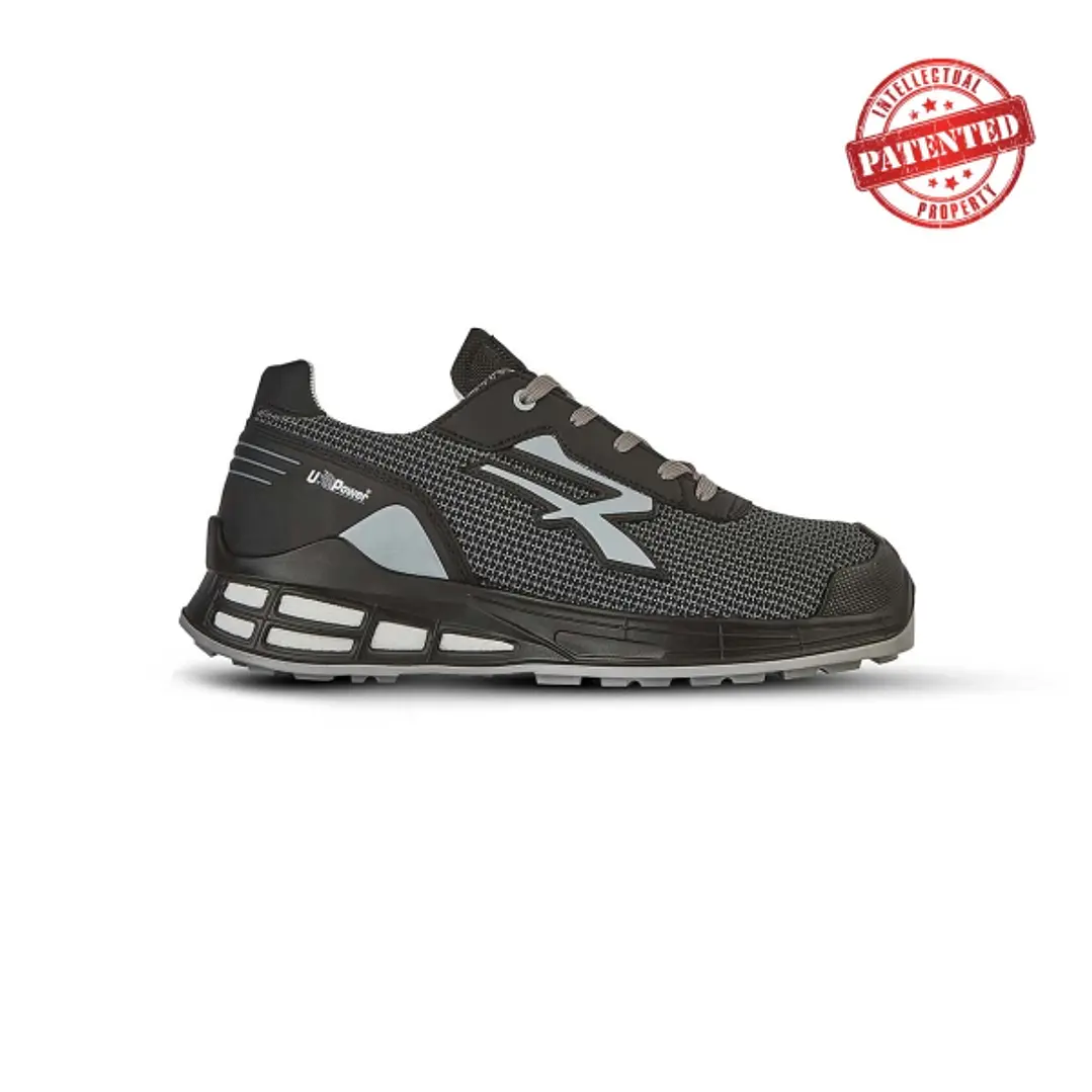 Upower Kaleo S ESD Calzado de Trabajo de Seguridad - Talla 37 - Antideslizante, Proteccion CI, Plantilla Antibacteriana, Puntera AirToe Aluminium, Sis 1