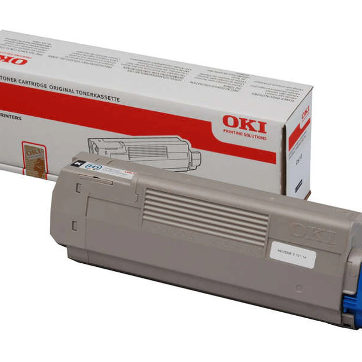 OKI C610 Cyan Cartucho de Toner Original - 44315307 1