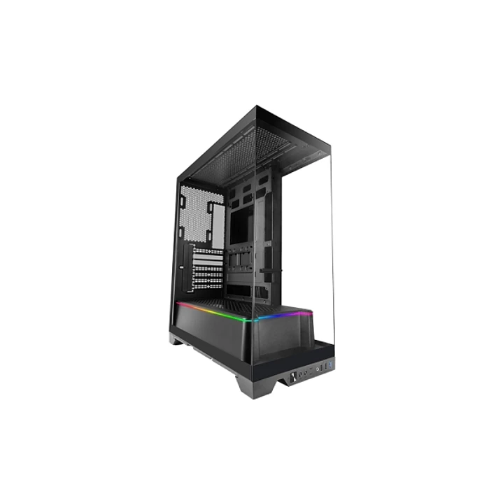 Mars Gaming MC-PRISMA Caja Torre ATX - Iluminacion ARGB Lateral y Frontal - Triple Cristal Templado - Soporte para Refrigeracion Liquida hasta 360mm - 1