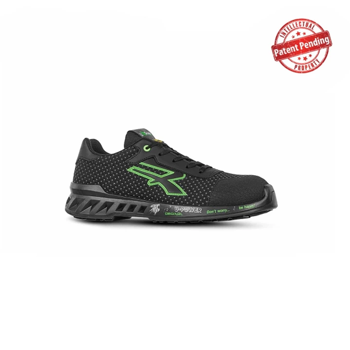 Upower Steve S ESD Calzado de Seguridad Bajos - Talla 45 - Proteccion Puntera Anti-Abrasion, Suela Ultraligera Antideslizante, Plantilla Antiperforaci 1