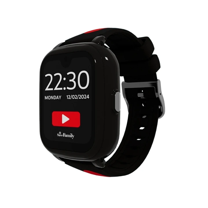 Savefamily Reloj Inteligente Smartwatch Infantil Iconic Plus 2 con GPS y Llamada - IP67 - Bateria 850mAh - IA - Color Streamer 1