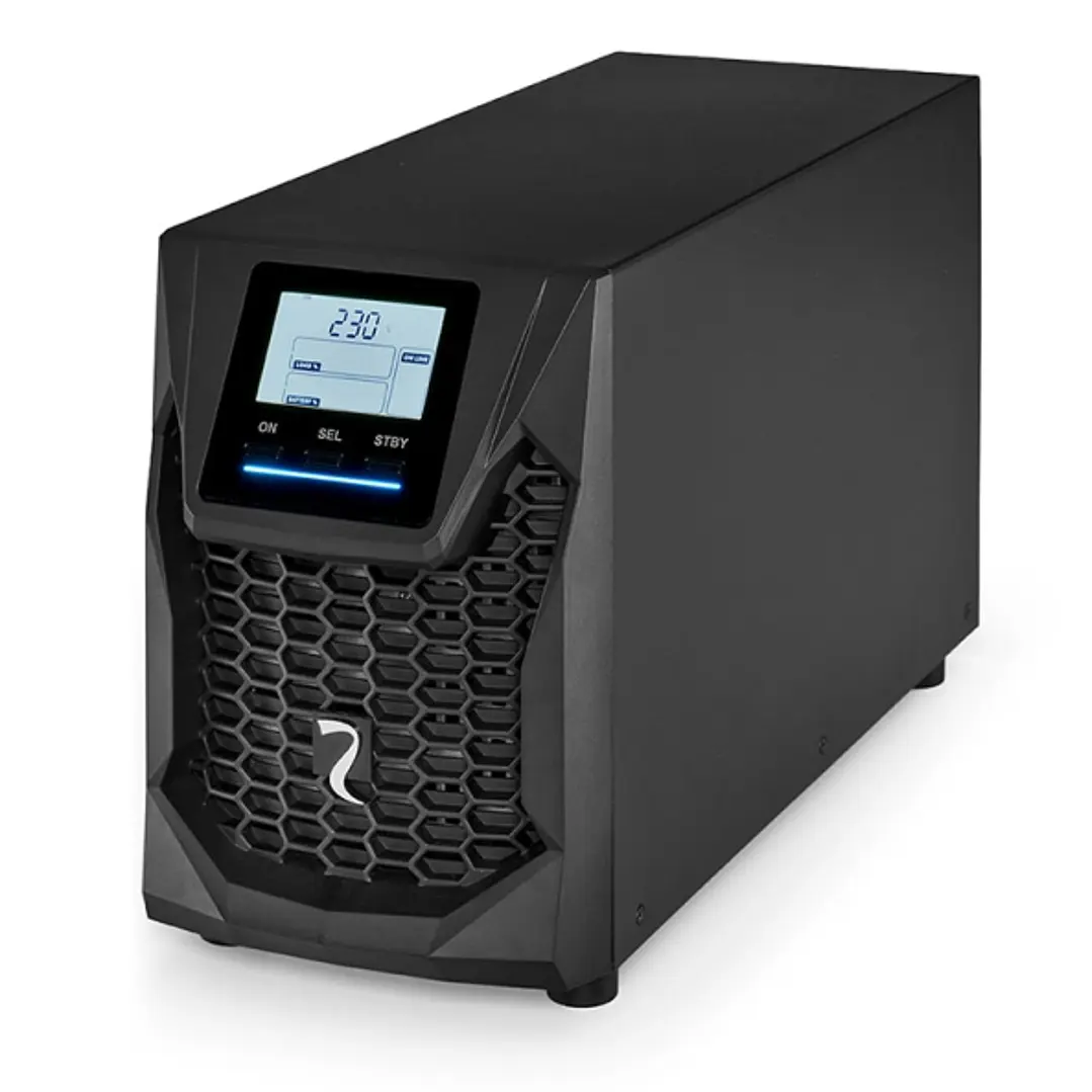 Riello Sentinel Pro2 2200 SAI Line Interactive - Potencia 2200 W - Pantalla LCD Multifuncion - Puertos USB y RS232 - Proteccion contra Sobretensiones  1