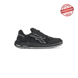 Upower Shedir Plus S ESD Calzado de Seguridad Altos - Talla 48 - Cuero Nubuck Resistente al Agua, Puntera de Aluminio, Suela Antideslizante con Insert