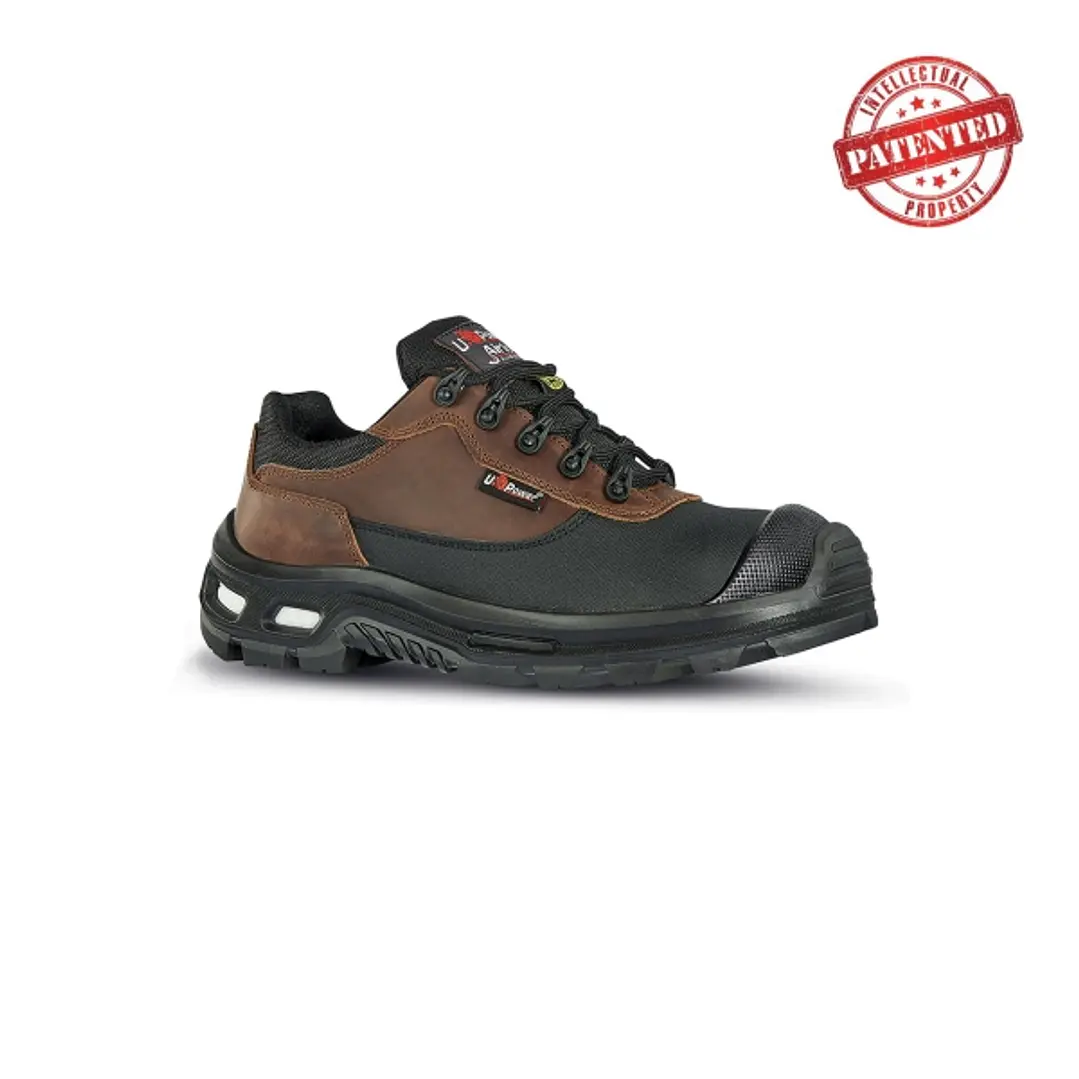Upower Escape S ESD Calzado de Seguridad Altos - Talla 38 - Ligeros y Comodos, Hidrorrepelentes, Puntera de Aluminio Anti-Abrasion, Suela Antideslizan 1