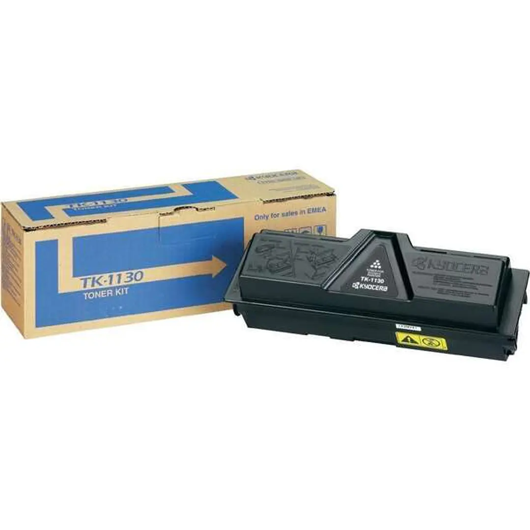 Kyocera TK1130 Negro Cartucho de Toner Original - 1T02MJ0NL0/1T02MJ0NLC 1