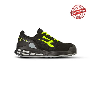 Upower Elvis S ESD Calzado de Seguridad Innovador - Talla 45 - Empeine Transpirable, Puntera Reforzada, Forro de Piel de Becerro, Retorno de Energia, 