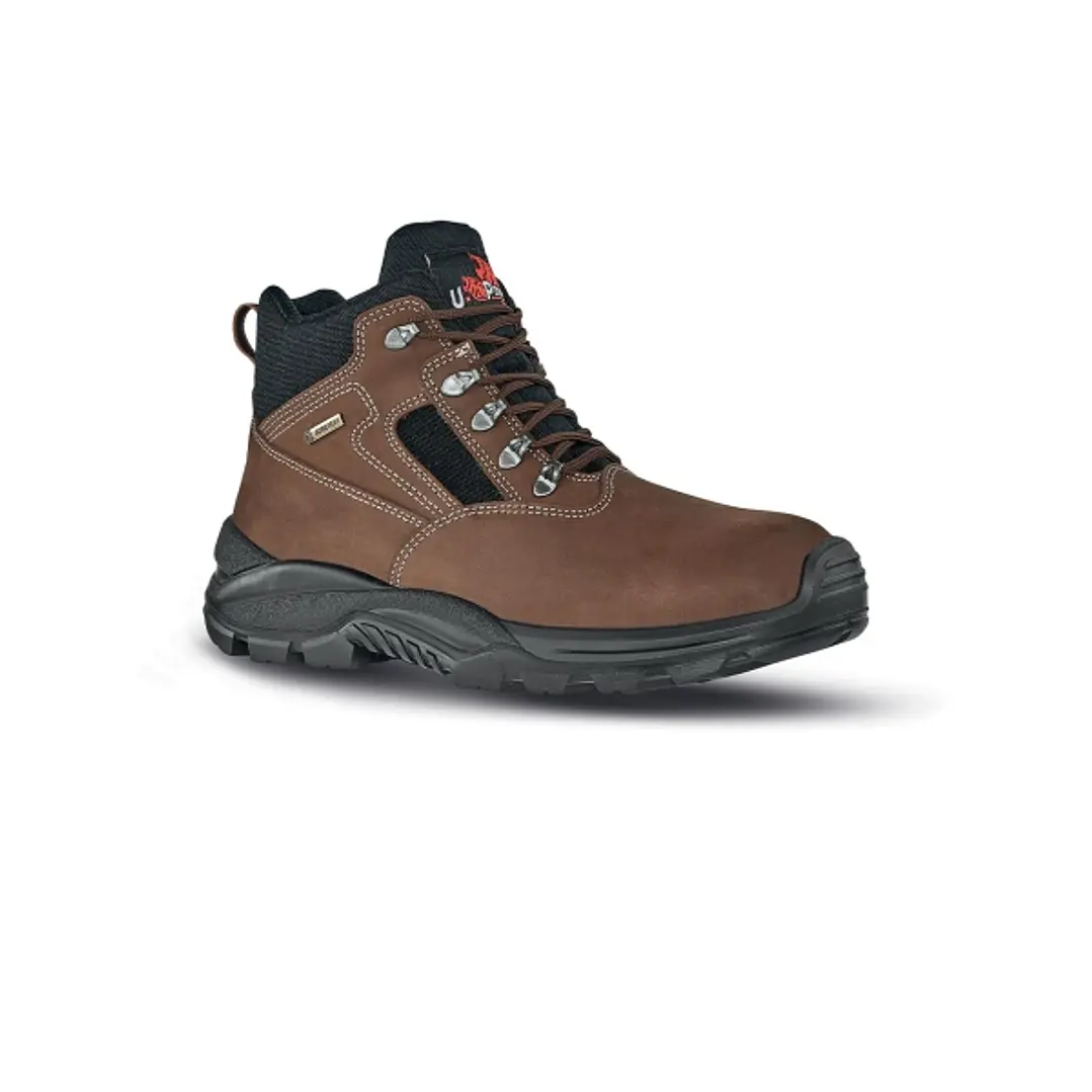 Upower Smash GTX S Botines de Seguridad Impermeables - Talla 44 - Transpirables, Puntal Composite, Antiperforacion, Suela Antideslizante, Proteccion S 1
