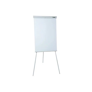 Dahle 96010 Pizarra Blanca Magnetica de Caballete con Sujecion de Bloc Universal - Regulacion de la Altura hasta 180cm - Bandeja para Rotuladores - Co