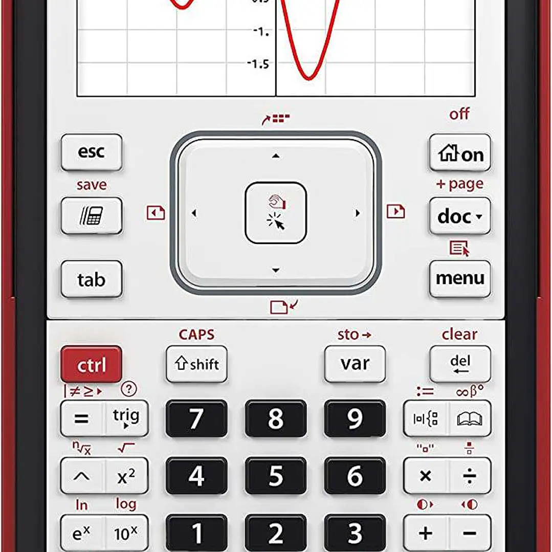 Texas Instruments TI-Nspire CX II-T Calculadora Gráfica Digital a Color Blanco, E/D/I/NL/P/F 1