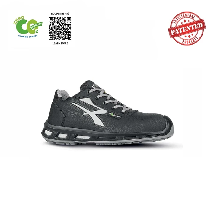Upower Aspen UK S ESD Calzado de Seguridad Ecologicos - Talla 45 - Puntera AirToe Aluminium, Antiperforacion, Suela PU, Transpirables, Antideslizantes 1
