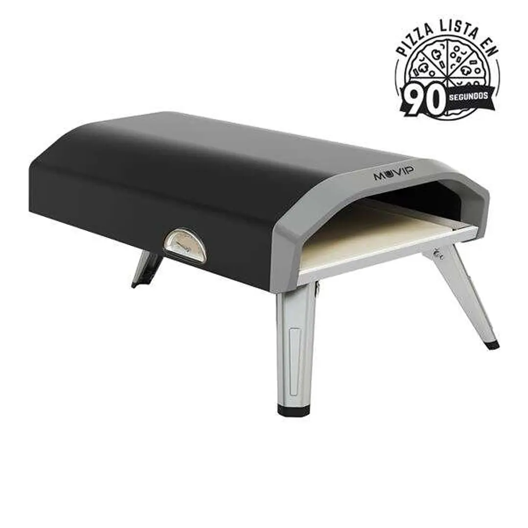 Muvip Horno de Gas Portatil para Pizzas - Color Negro 1