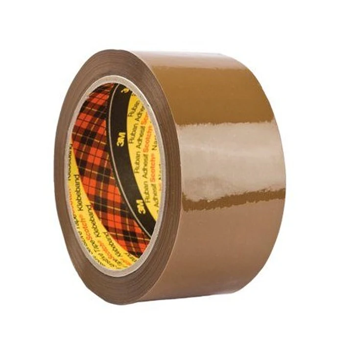 Scotch 309 Precinto de Embalaje 48mm x 132m - Bajo Ruido - Color Marron 1