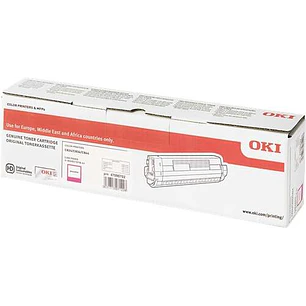 OKI C824/C834/C844 Magenta Cartucho de Toner Original - 47095702