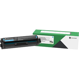 Lexmark CS331/CX331 Cyan Cartucho de Toner Original - 20N2HC0/20N0H20