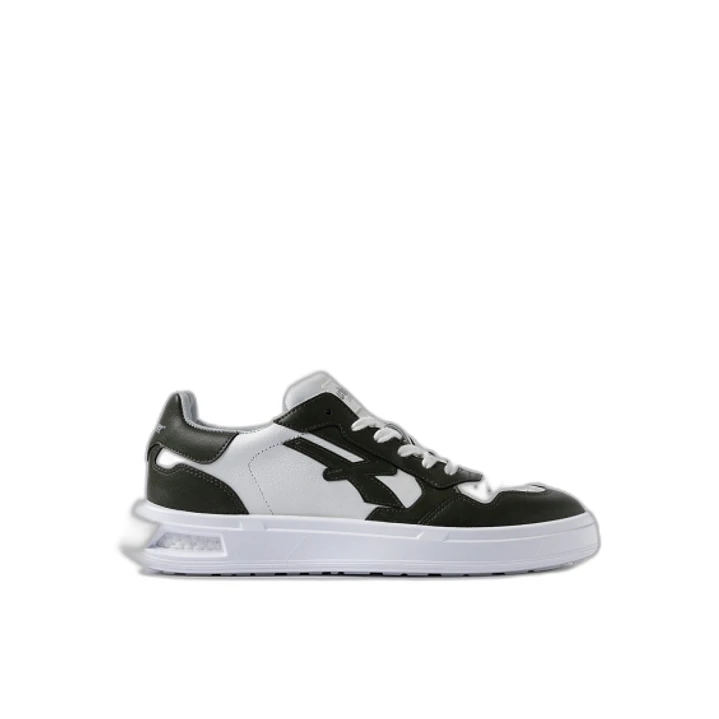 Upower Genesis Calzado de Seguridad Bajo - Talla 47 - Proteccion OB SR, Diseño Ergonomico, Suela Antideslizante - Color Blanco/Verde Oscuro 1