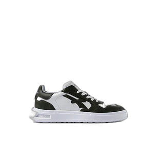 Upower Genesis Calzado de Seguridad Bajo - Talla 43 - Proteccion OB SR, Diseño Ergonomico, Suela Antideslizante - Color Blanco/Verde Oscuro