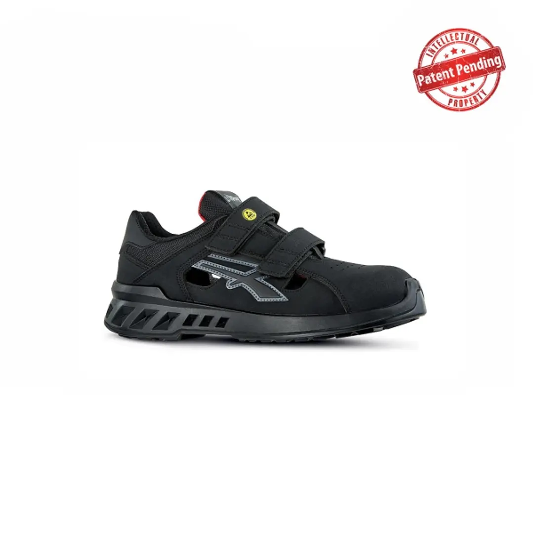 Upower Gary S ESD Sandalias de Trabajo - Talla 40 - Ligereza y Confort, Resistencia al Agua, Transpirables, Puntera AirToe Aluminium, Antiperforacion, 1