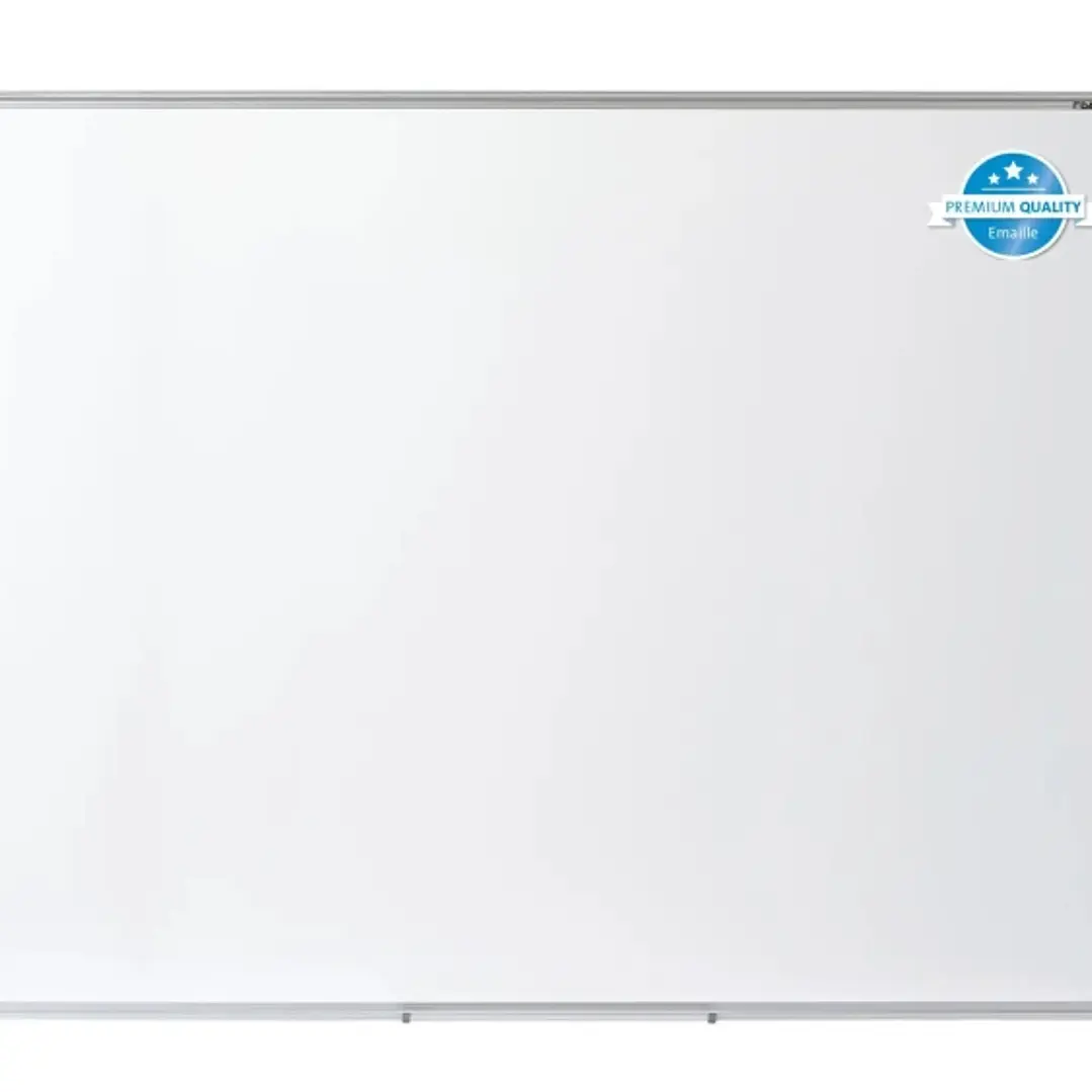 Dahle Professional Board Pizarra Blanca Esmaltada Magnetica 900x1200mm - Marco de Aluminio - Bandeja para Rotuladores 1