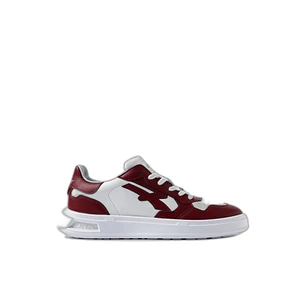 Upower Scarlett Calzado de Seguridad Bajo - Talla 38 - Proteccion OB SR, Diseño Ergonomico, Suela Antideslizante - Color Blanco/Rojo