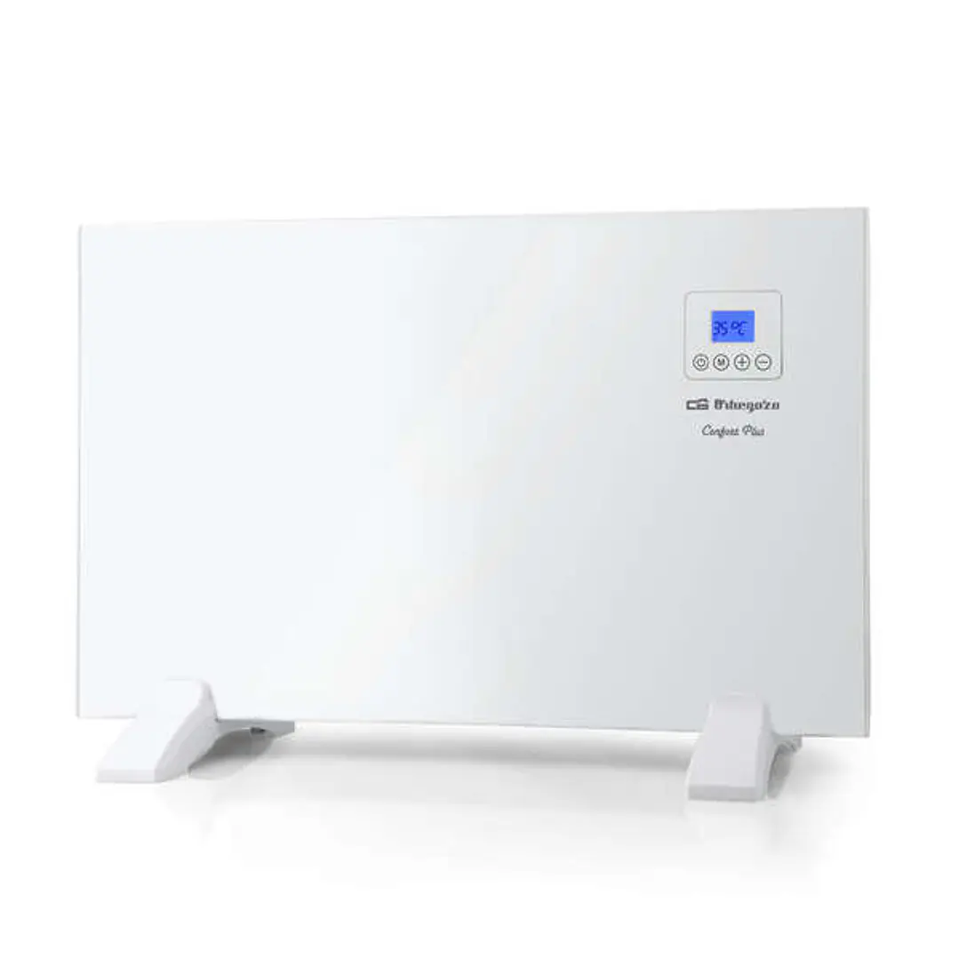 Orbegozo REH 1000 a Panel Radiante - Diseño Slim - Mando a Distancia - Programacion Diaria y Semanal - Proteccion contra Sobrecalentamiento - Potencia 1