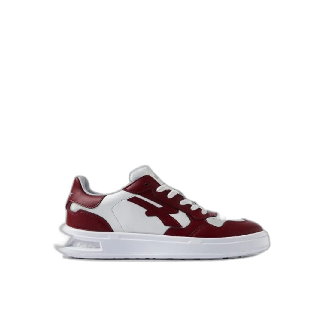 Upower Scarlett Calzado de Seguridad Bajo - Talla 35 - Proteccion OB SR, Peso Ligero - Color Blanco/Rojo 1