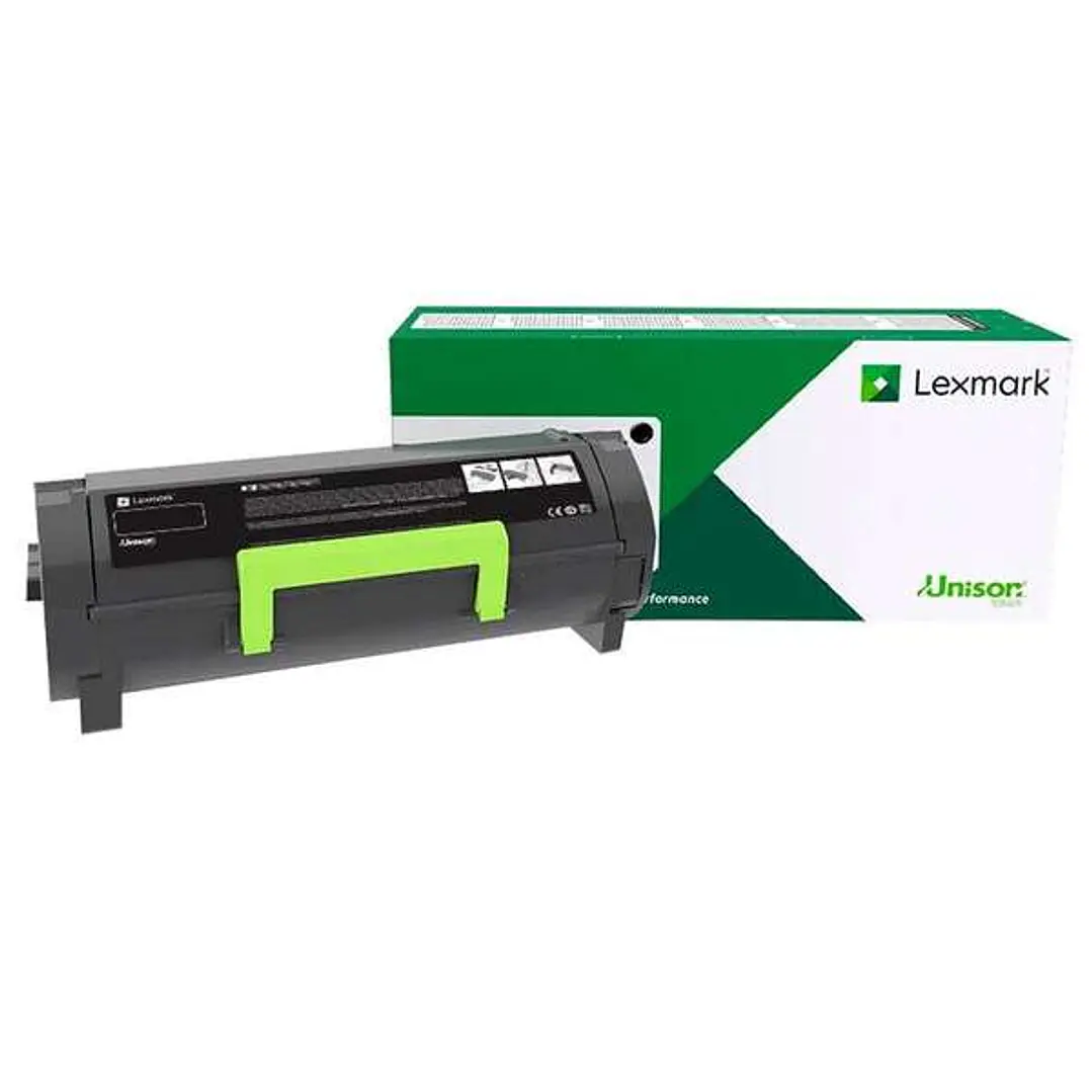 Lexmark MS421/MS521/MS621/MS622/MX421/MX521/MX522/MX622 Negro Cartucho de Toner Original - 56F2X00/56F2X0E/56F0XA0 1