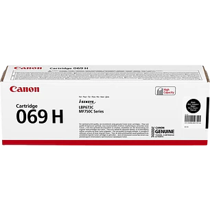 Canon 069H Negro Cartucho de Toner Original - 5098C002