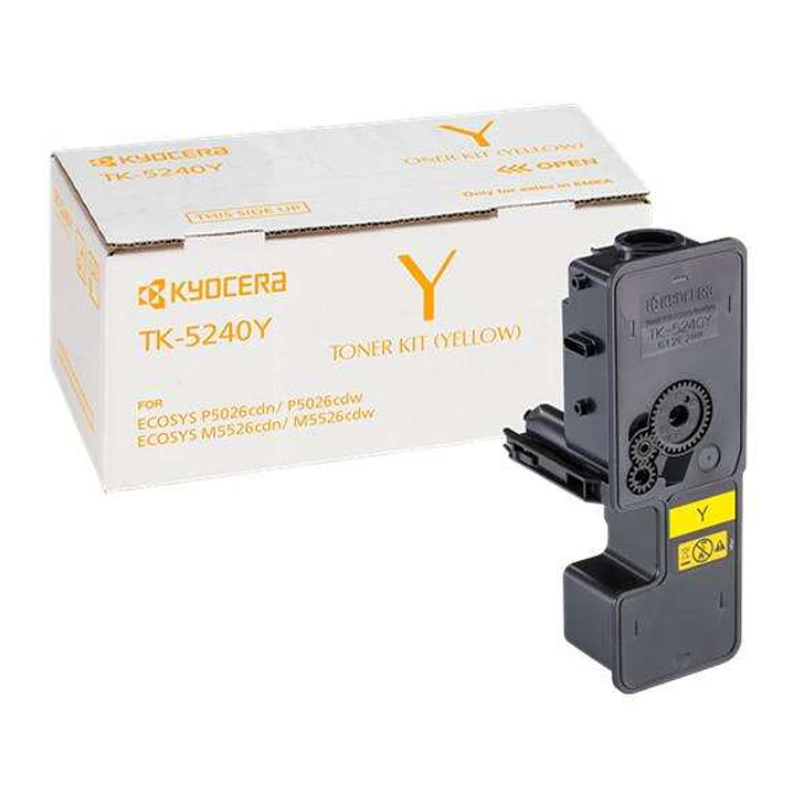 Kyocera TK5240 Amarillo Cartucho de Toner Original - 1T02R7ANL0/TK5240Y 1