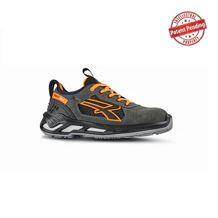 Upower Ryder S ESD Calzado de Seguridad Bajos - Talla 35 - Parte Superior de Nailon Ultraflexible y Gamuza Suave, Puntera de Aluminio, Suela Antidesli