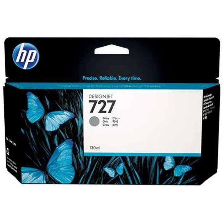 HP 727 Gris Cartucho de Tinta Original - B3P24A 1