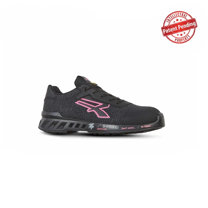 Upower Michelle S ESD Calzado de Seguridad Ligeros para Mujer - Talla 38 - Nylon Ultra-Transpirable, Pelicula Antiabrasion, Plantilla Antiperforacion, 1