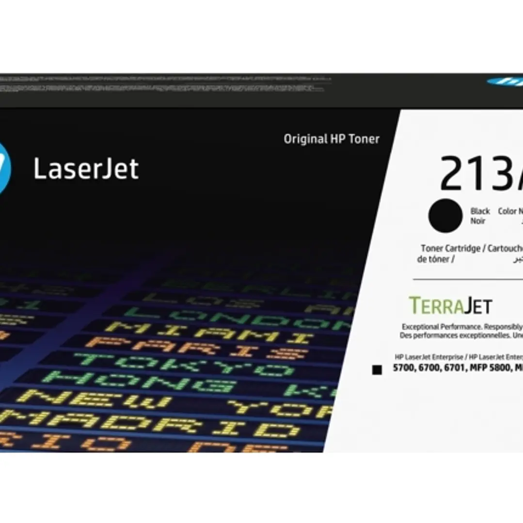 HP W2130A Negro Cartucho de Toner Original - 213A 1