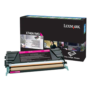 Lexmark X746/X748 Magenta Cartucho de Toner Original - X746A1MG