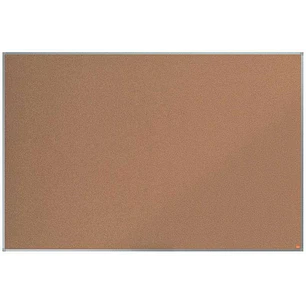 Nobo Tablero Anuncios Corcho Essence 1800x1200mm - Montaje Esquinas - Superficie Corcho - Marco Aluminio Anodizado - Color Natural