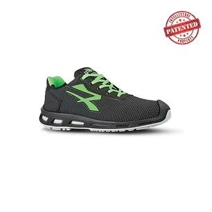 Upower Strong S ESD Calzado de Seguridad - Talla 39 - Puntera AirToe Aluminium, Sistema Antipinchazos, Alta Resistencia a la Abrasion, Suela Infinergy